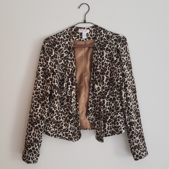 Buckle Jackets & Blazers - Buckle Leopard Print Blazer